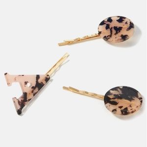 🆕️ Resin Tortoise Bobby Pin Set, A